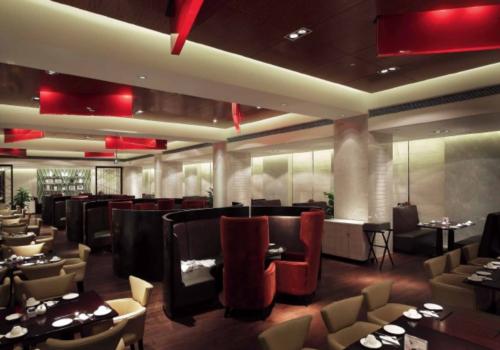 鄭州酒店裝修設計星級酒店餐廳設計效果圖