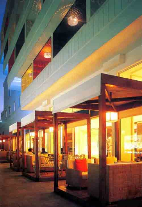 酒店設計獨特風格    公園酒店設計效果圖欣賞