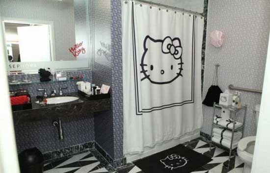 超萌HelloKitty精品酒店設計欣賞：今天你賣萌了嗎？