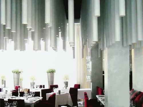 穆拉諾酒店中的餐廳酒吧設計圖欣賞