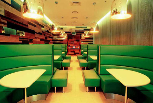 現代風格酒店餐廳設計    Vallorini快餐廳設計欣賞