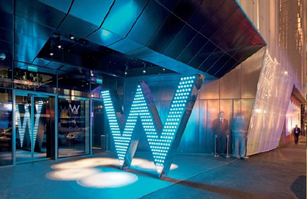 W酒店大堂設計 創意酒店大堂設計圖欣賞