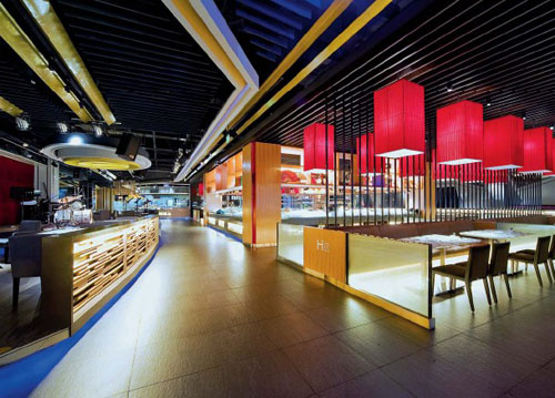 專業酒店設計公司：超有創意的海鮮自助主題餐廳設計