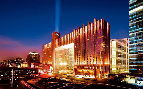 五星級商務酒店設計  北京華彬費爾蒙酒店設計欣賞
