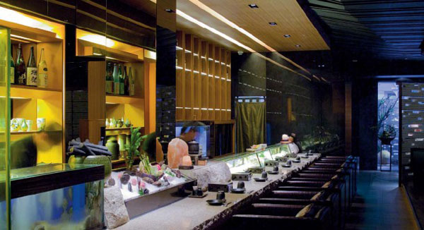 星級酒店餐廳設計精致享受  石庭兼六園日本料理設計賞析