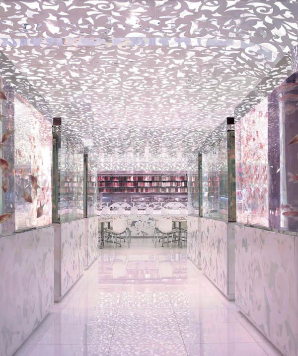 現代中式酒店餐廳設計  九號北京面館設計欣賞
