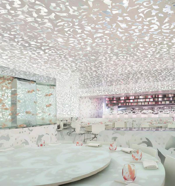現代中式酒店餐廳設計  九號北京面館設計欣賞