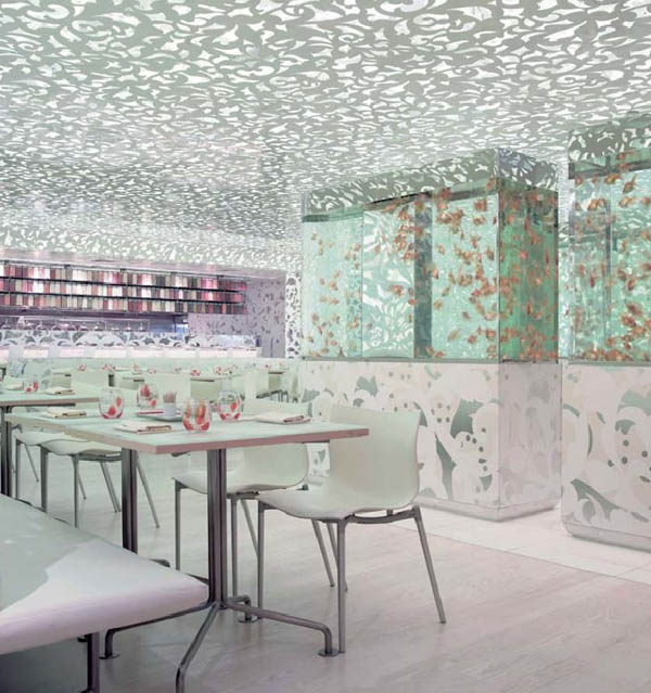 現代中式酒店餐廳設計  九號北京面館設計欣賞