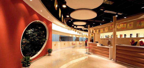 特色文化主題酒店餐廳設計  八旗羊湯石家莊店設計欣賞