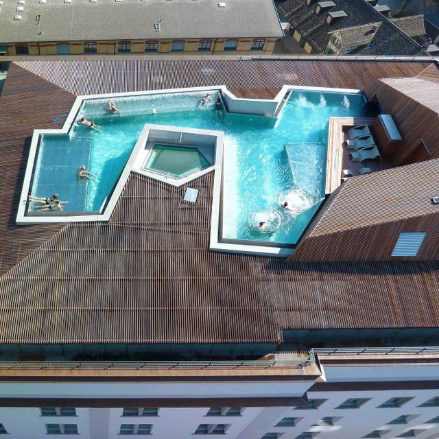 蘇黎世之浴 騰瑪巴溫泉水療中心設計圖