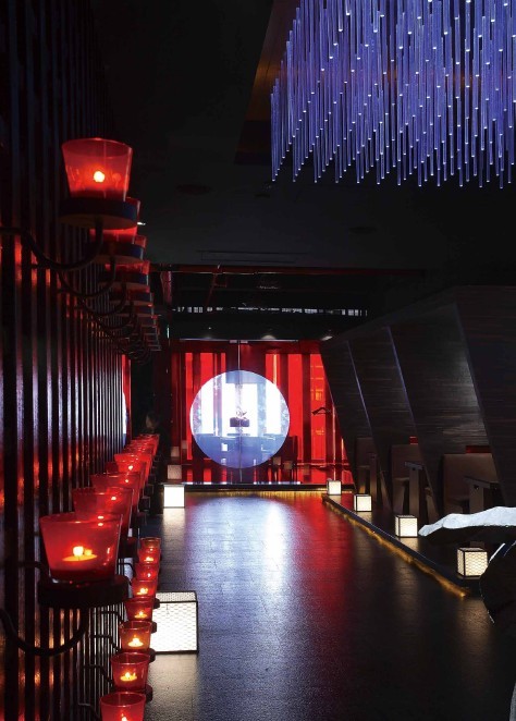 圣誕情調餐廳大放送 漫天星光餐飲會所設計