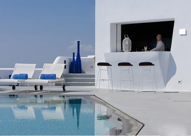 碧海藍天 海天一線的Santorini Grace設計