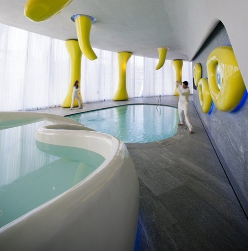 米蘭L'Hotel水流養生會所設計