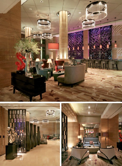 上海中亞美爵酒店  法式高端奢華商務酒店設計欣賞