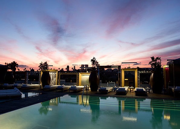 浪漫主義色彩不能少 法國SLS星級洗浴會所設計