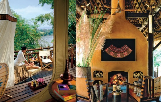 金三角露天豪華水療