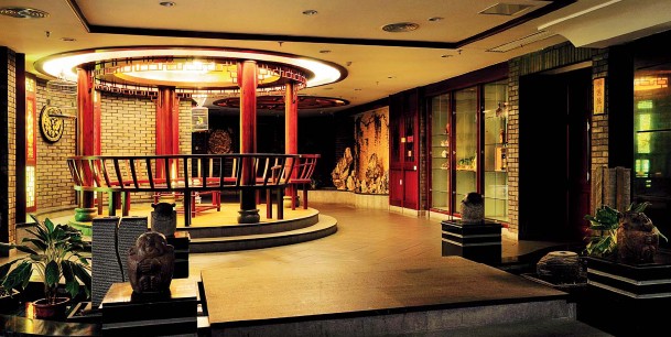 中式主題酒店設計案例 燕鮑魚翅餐飲酒店
