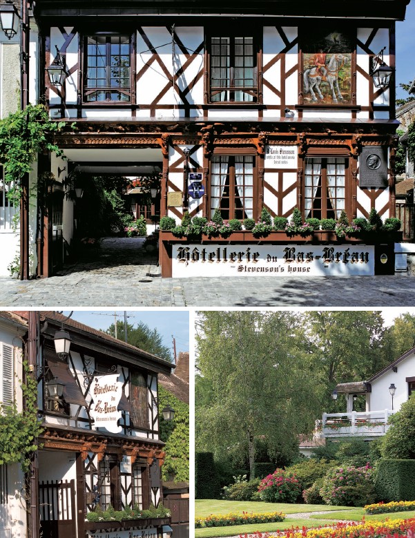 絕美優雅的度假酒店設計欣賞  Hôtellerie du Bas-Bréau 酒店 