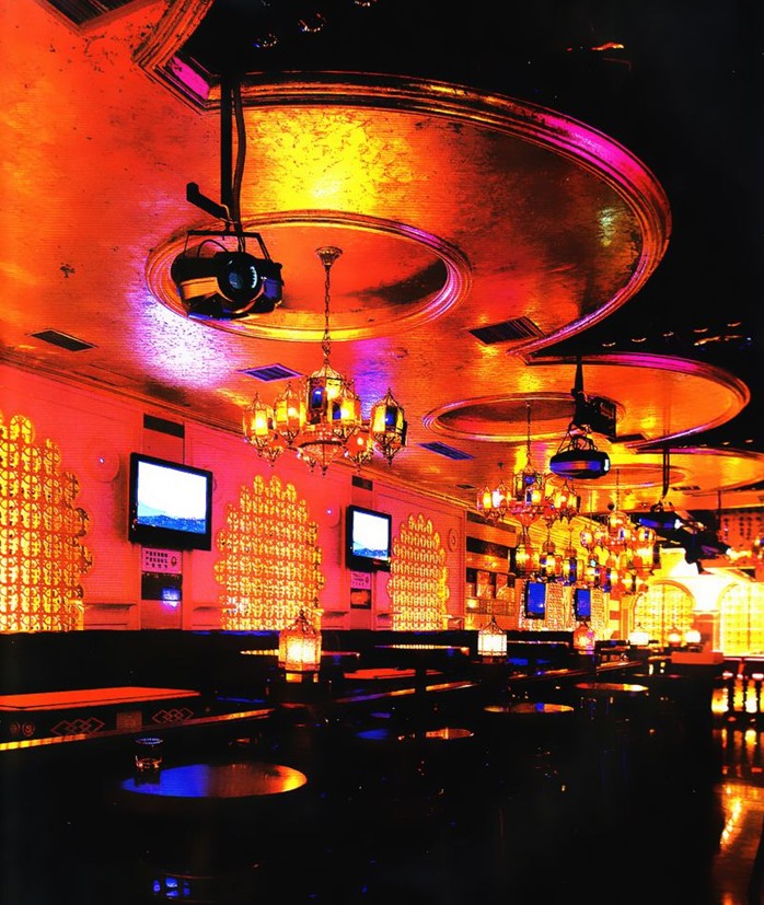 重慶yesbar club設計圖賞析 亦真亦幻的美學體驗 