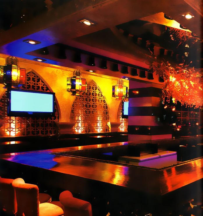 重慶yesbar club設計圖賞析 亦真亦幻的美學體驗 