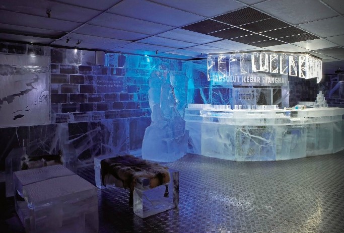 冰與火 上海Absolut Icebar酒吧設計