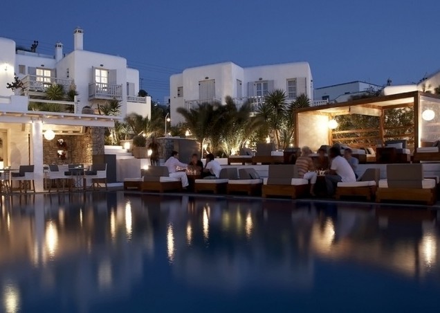米克諾斯島（Mykonos）Belvedere 天然度假洗浴中心設計