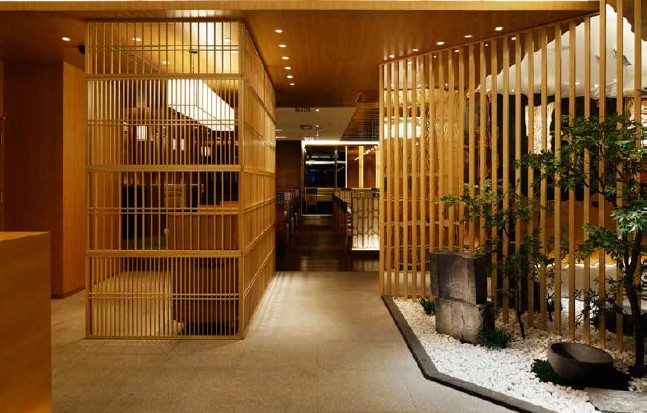 傳統日式餐廳 北京的勝博殿餐飲會所設計